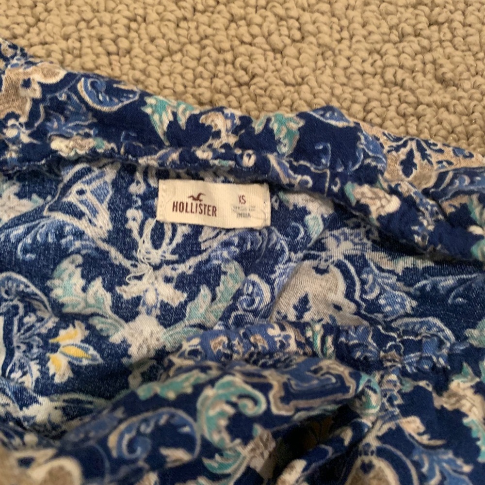 Pattern Strapless Romper - Picture 2 of 2